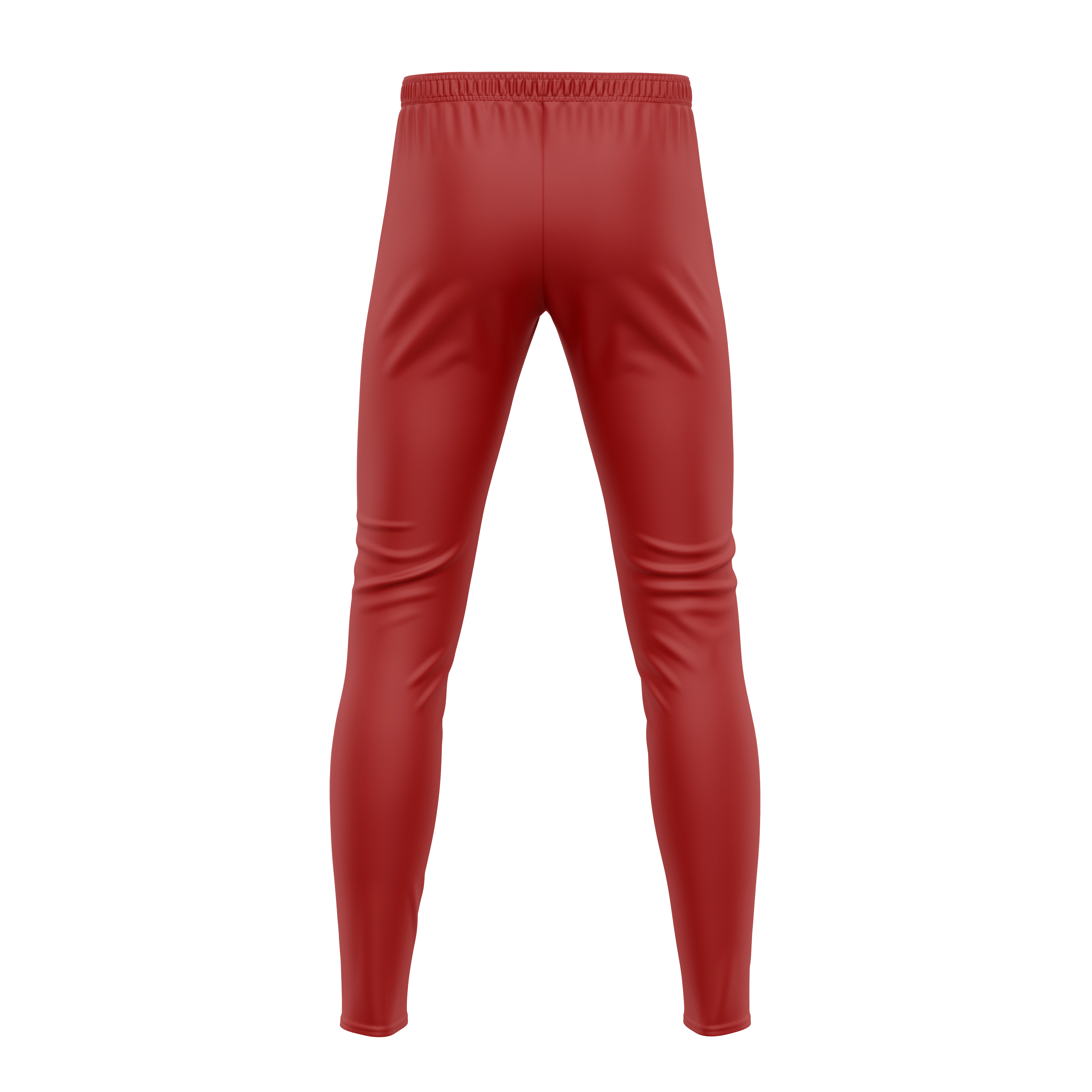 Pantalon antrenament 3D rosu spate
