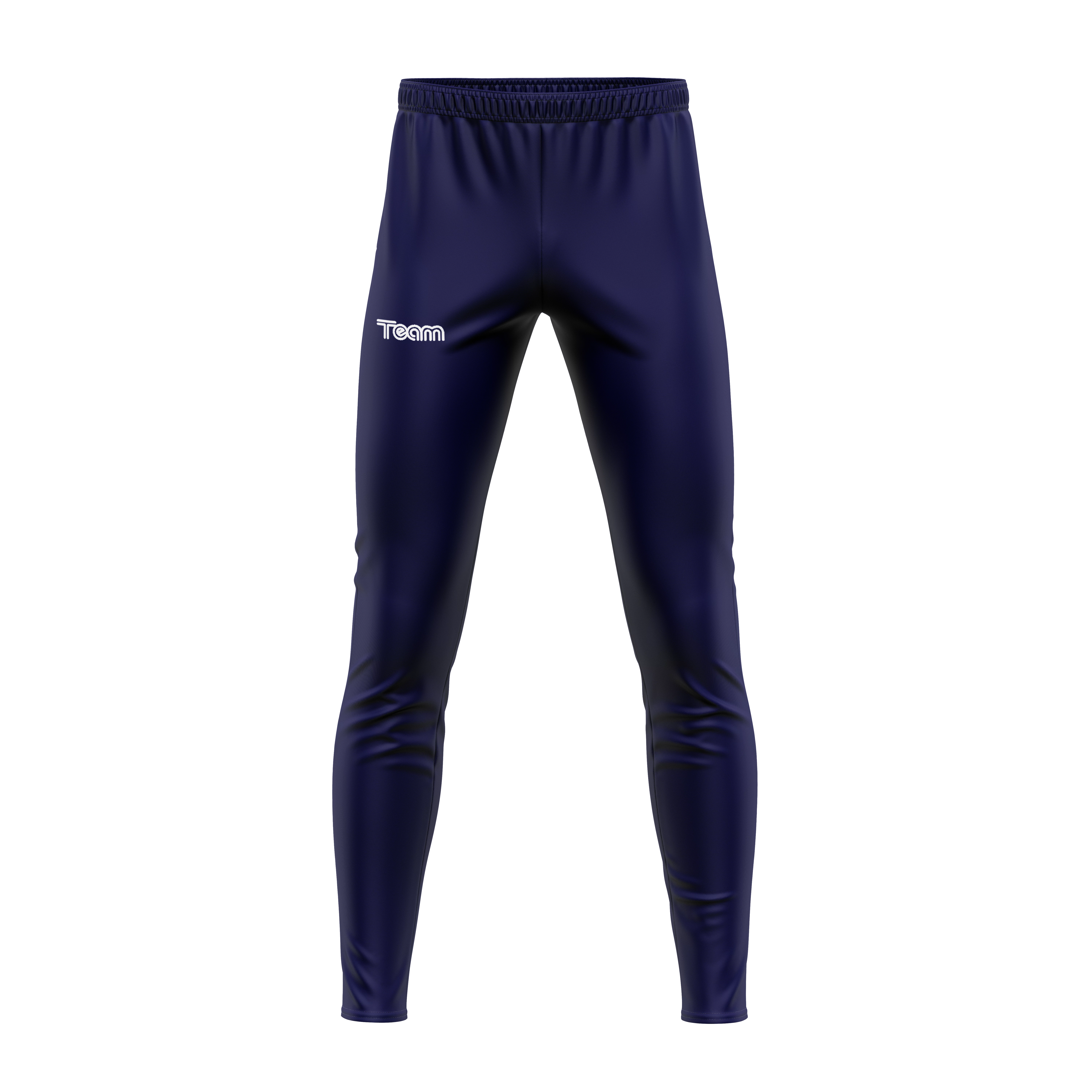Pantalon antrenament 3D navy fata