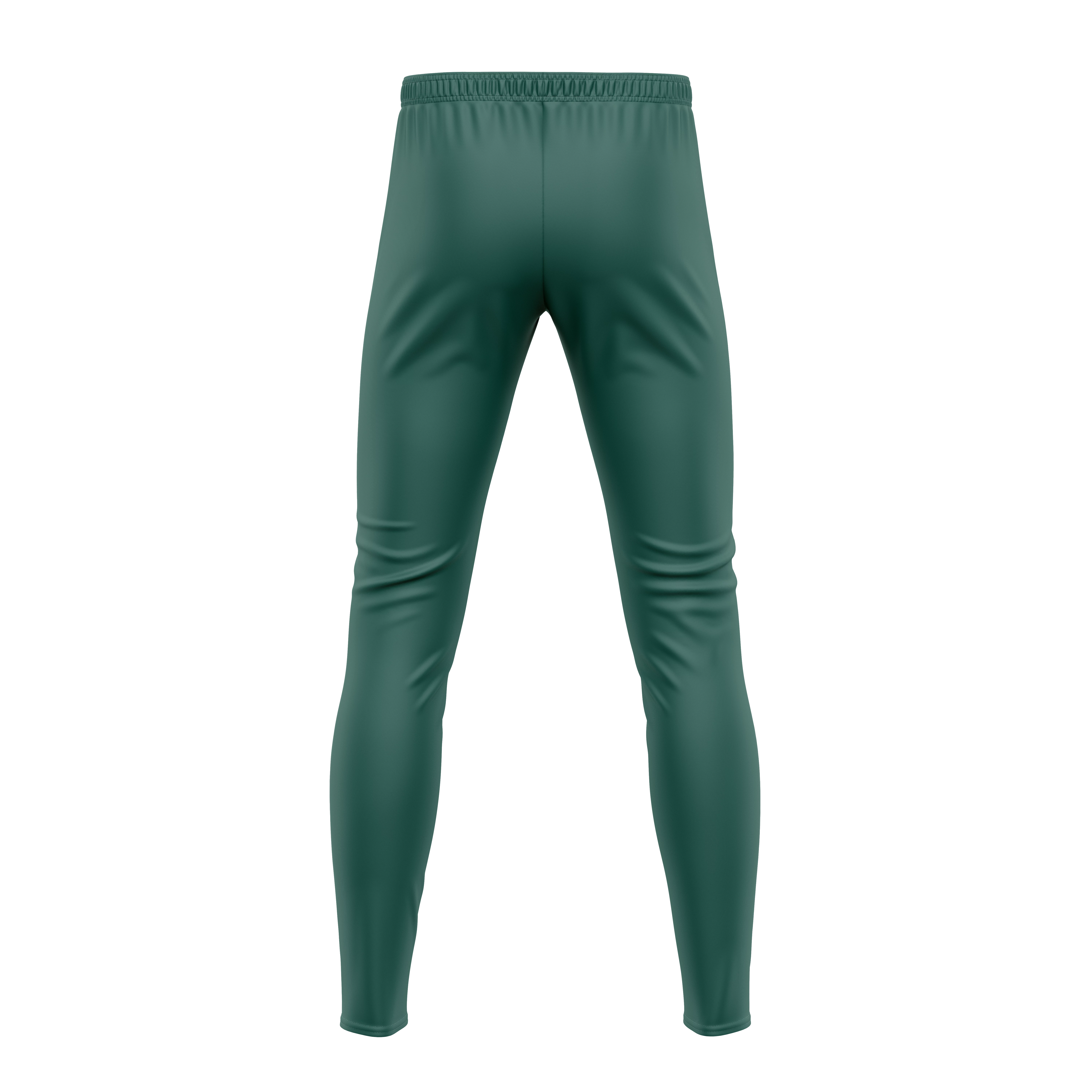 Pantalon antrenament 3D verde spate
