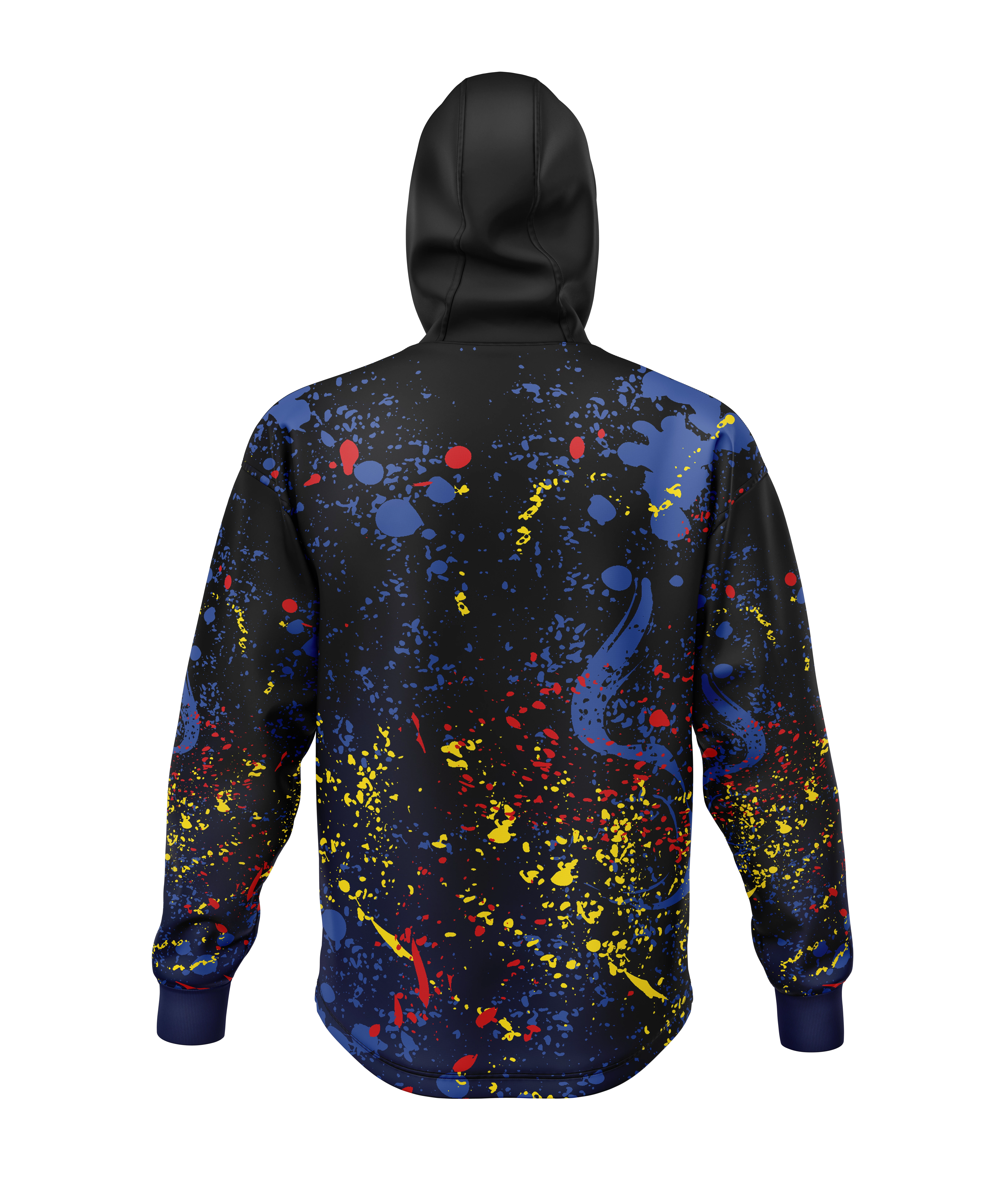 Foita fas antrenament 3D rosu-galben-albastru