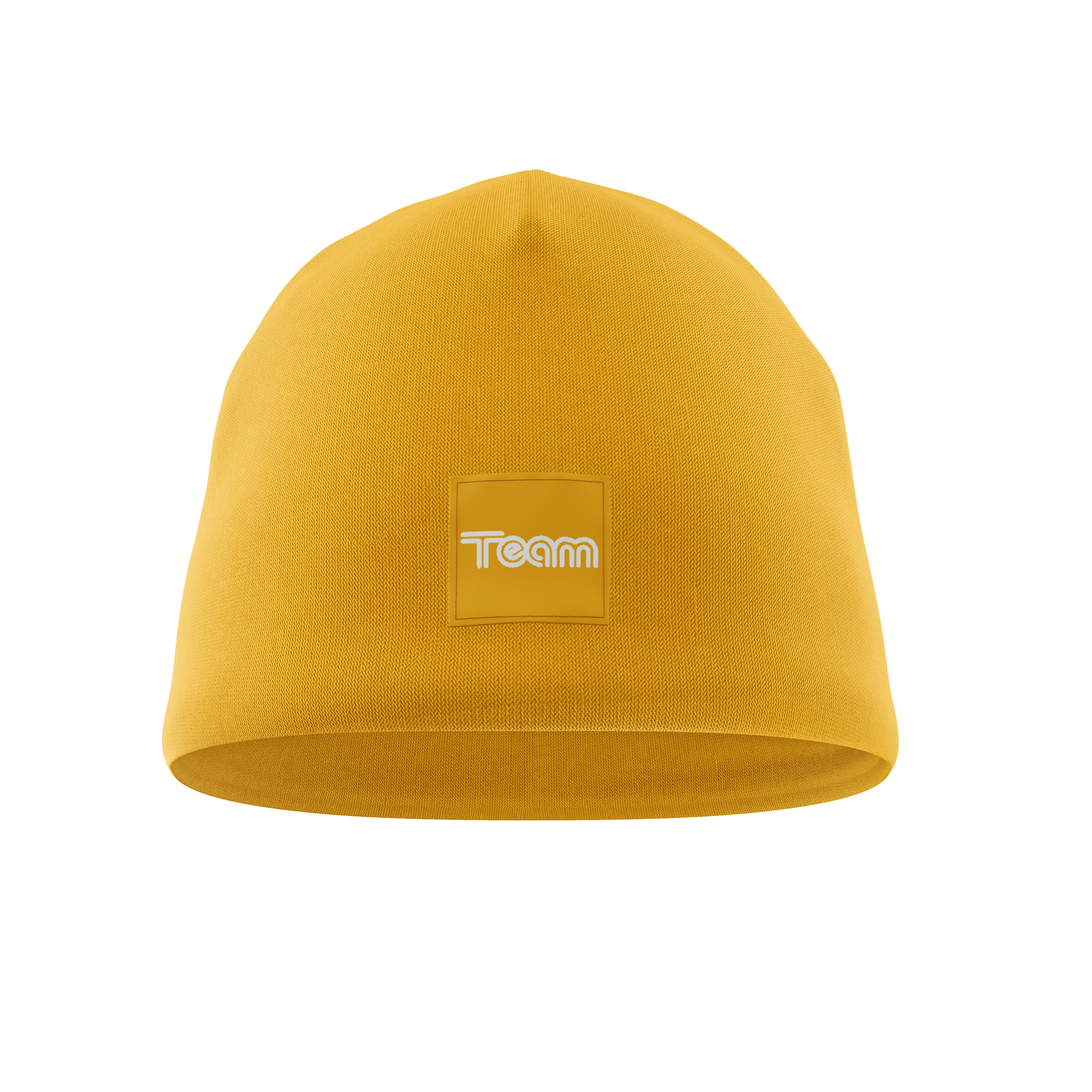 Caciula iarna 3D galbena