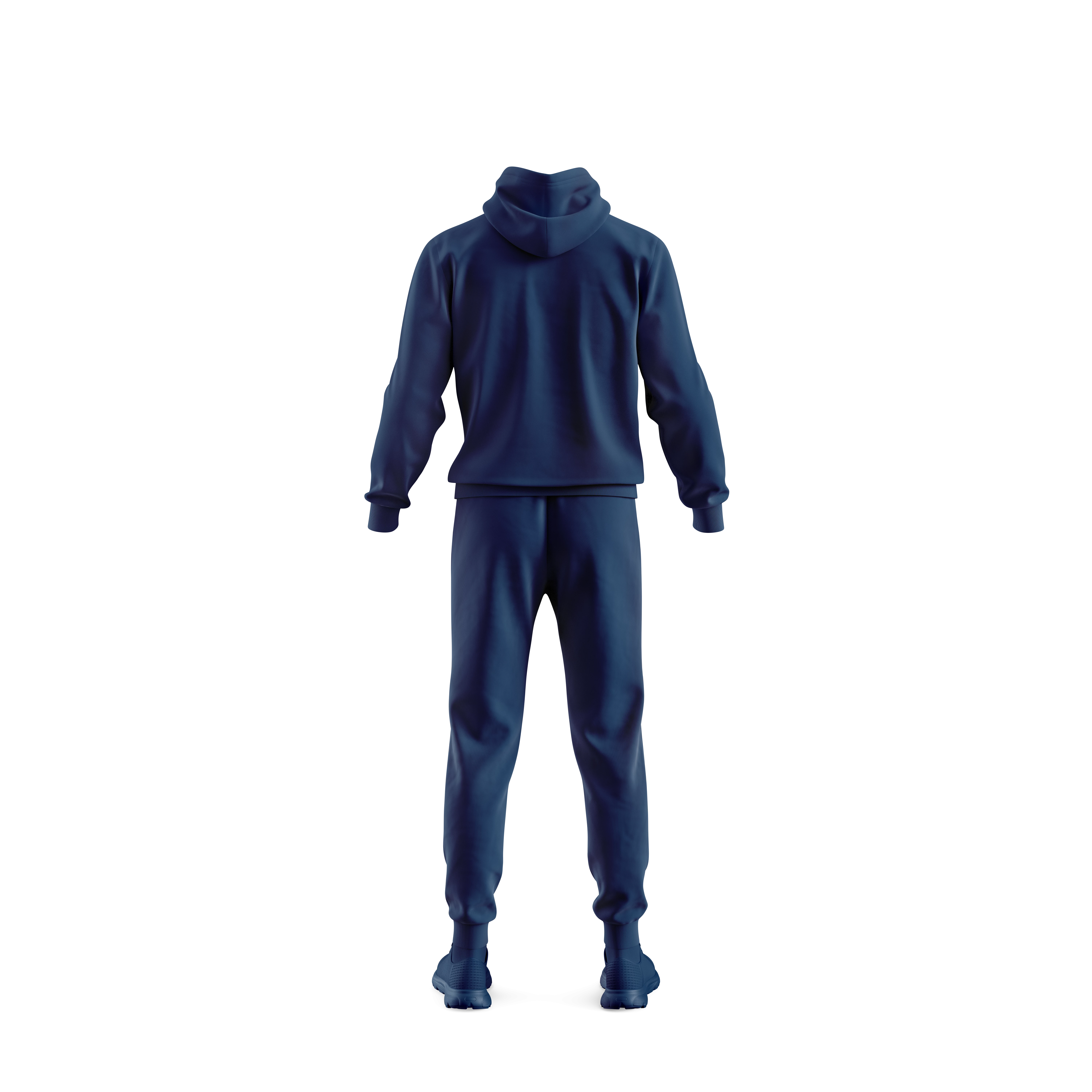 Trening prezentare bumbac 3D albastru inchis