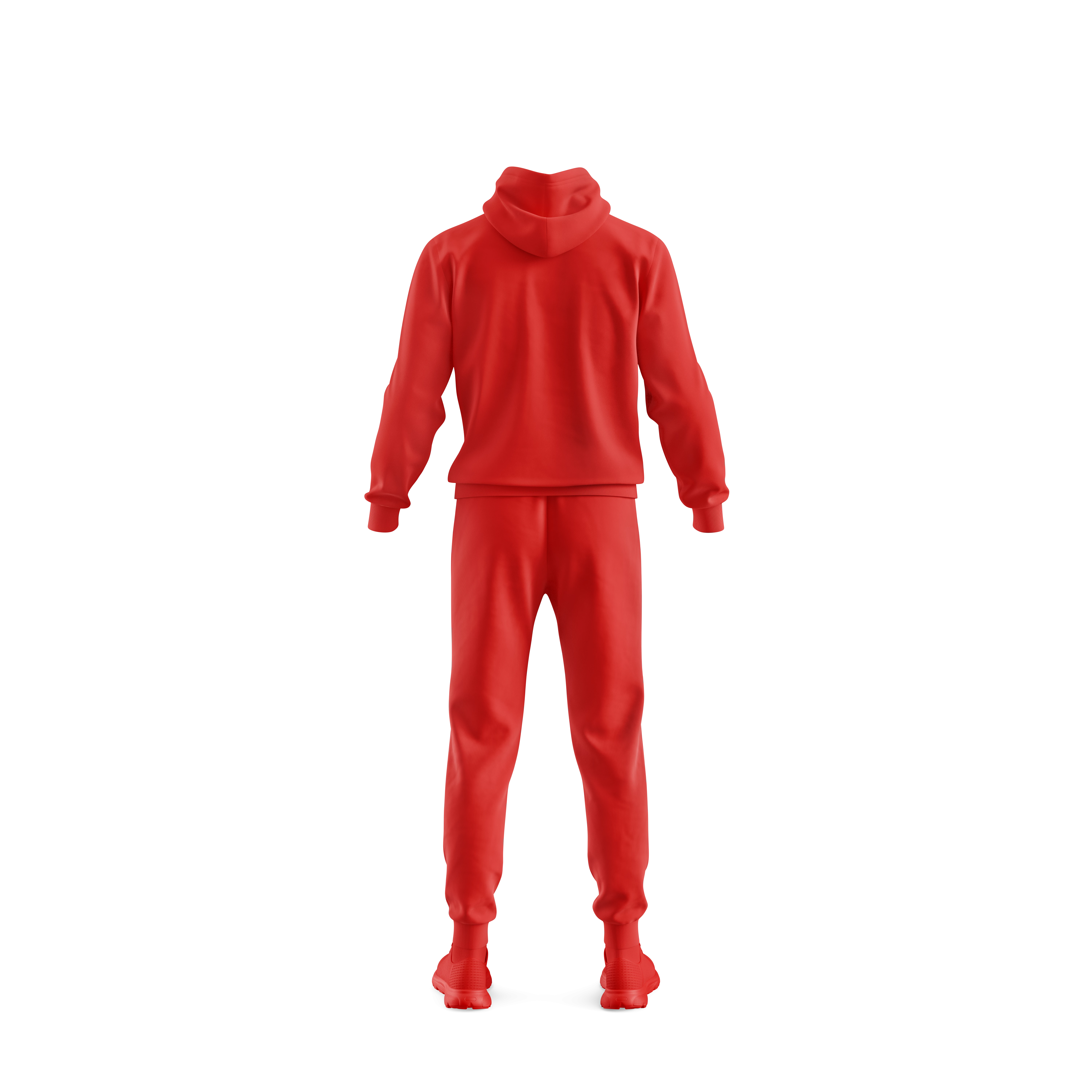 Trening prezentare bumbac 3D rosu