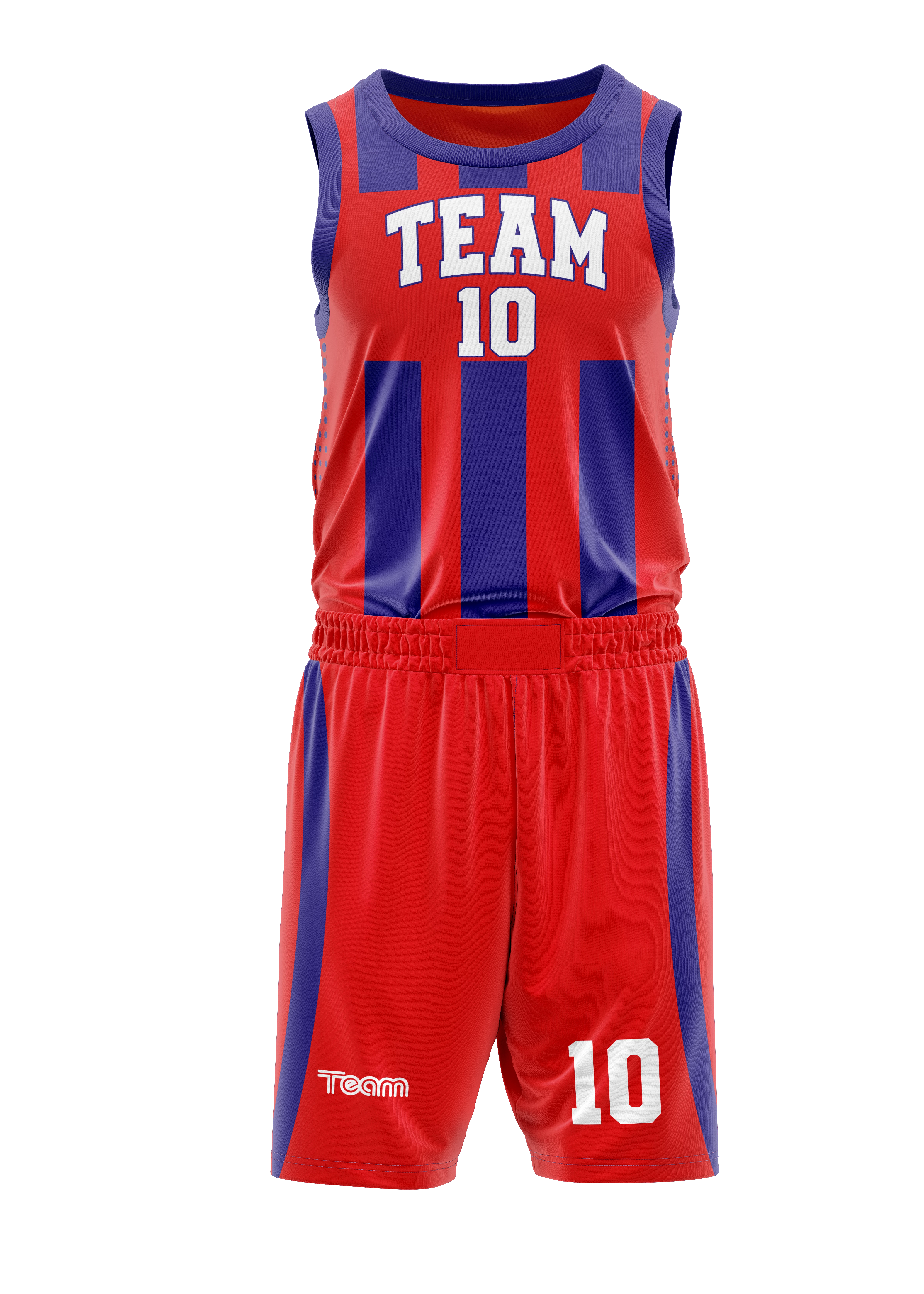 Kit baschet 3D ros-albastru