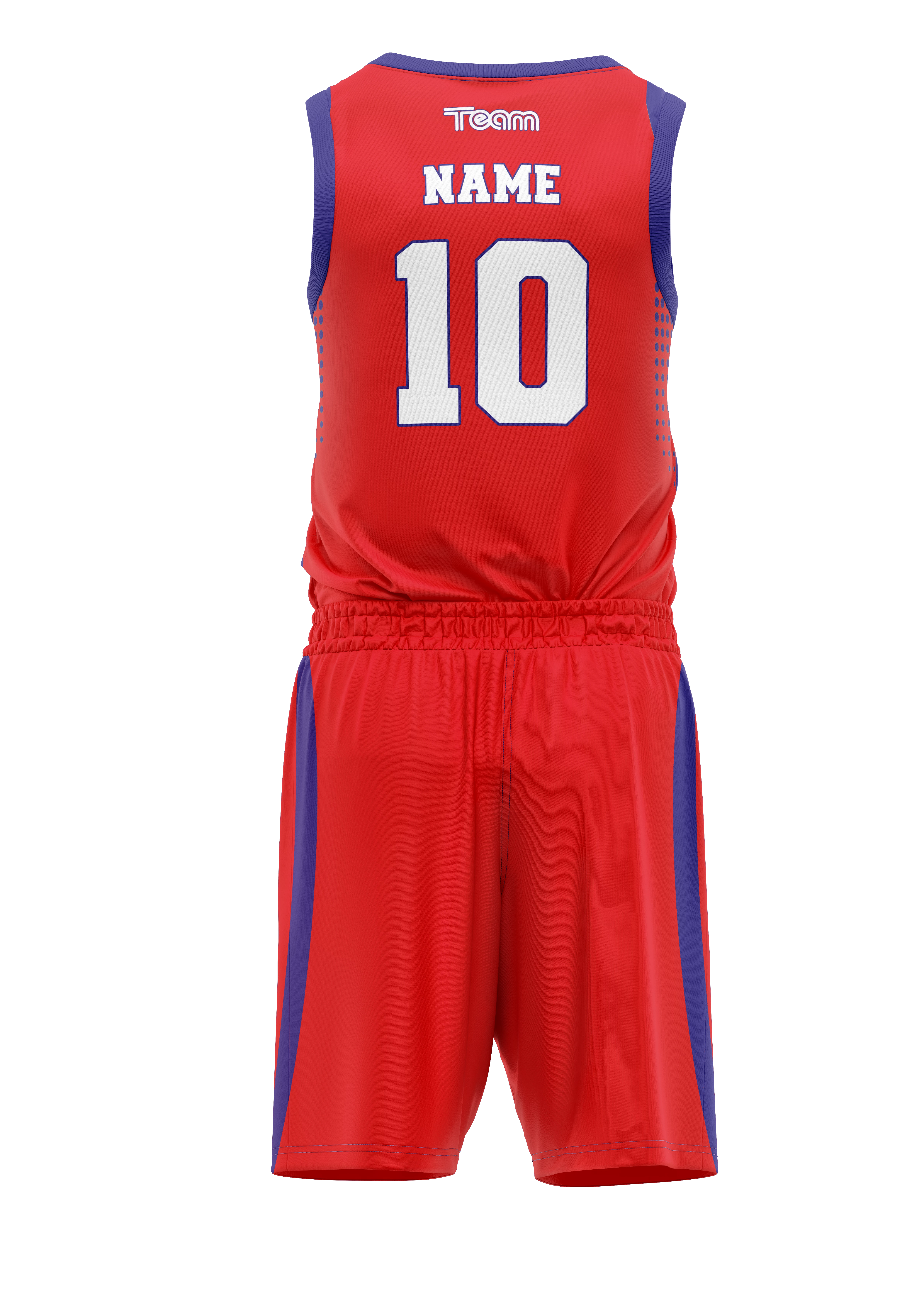 Kit baschet 3D ros-albastru