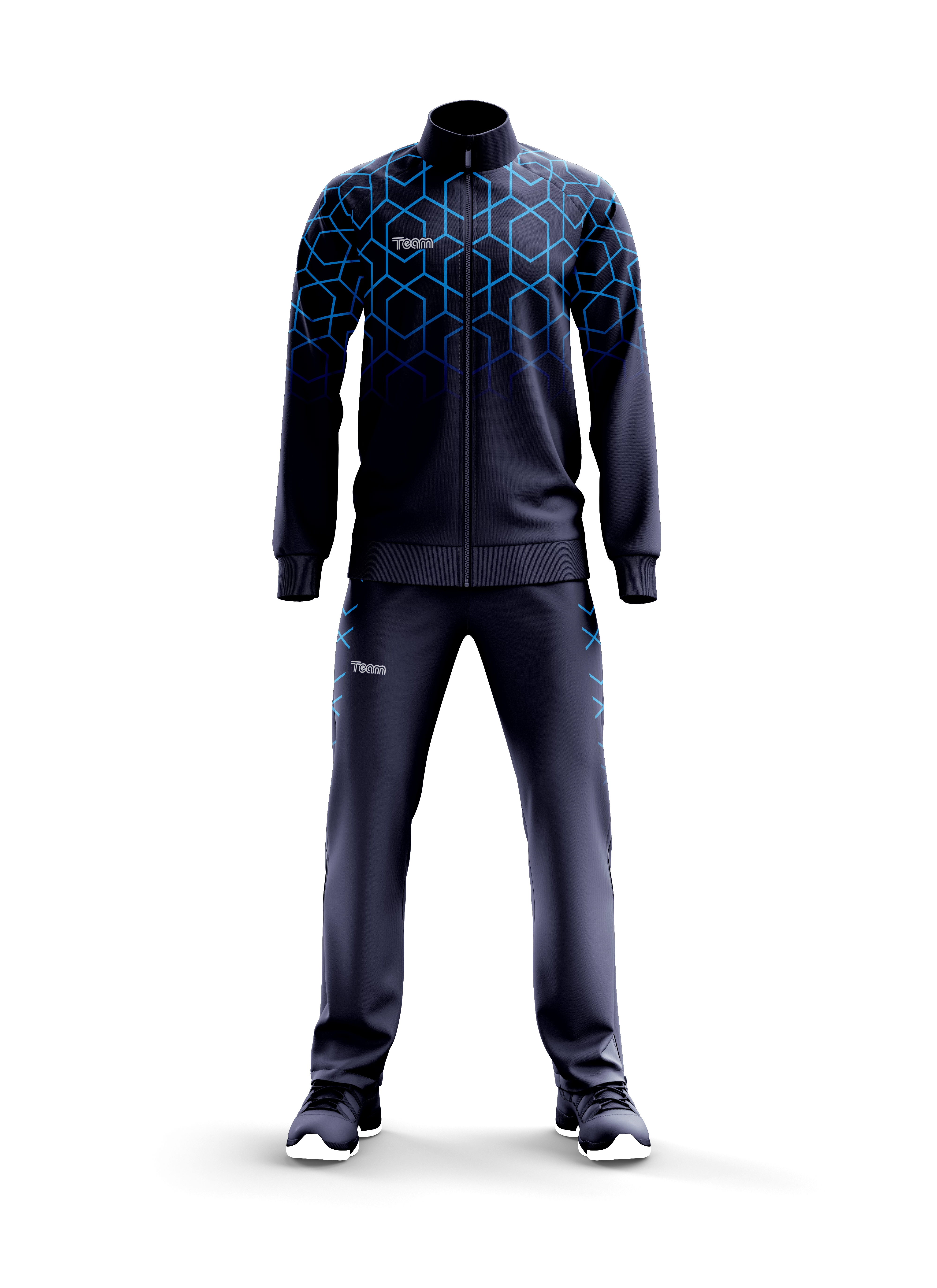 Trening prezentare 3D navy