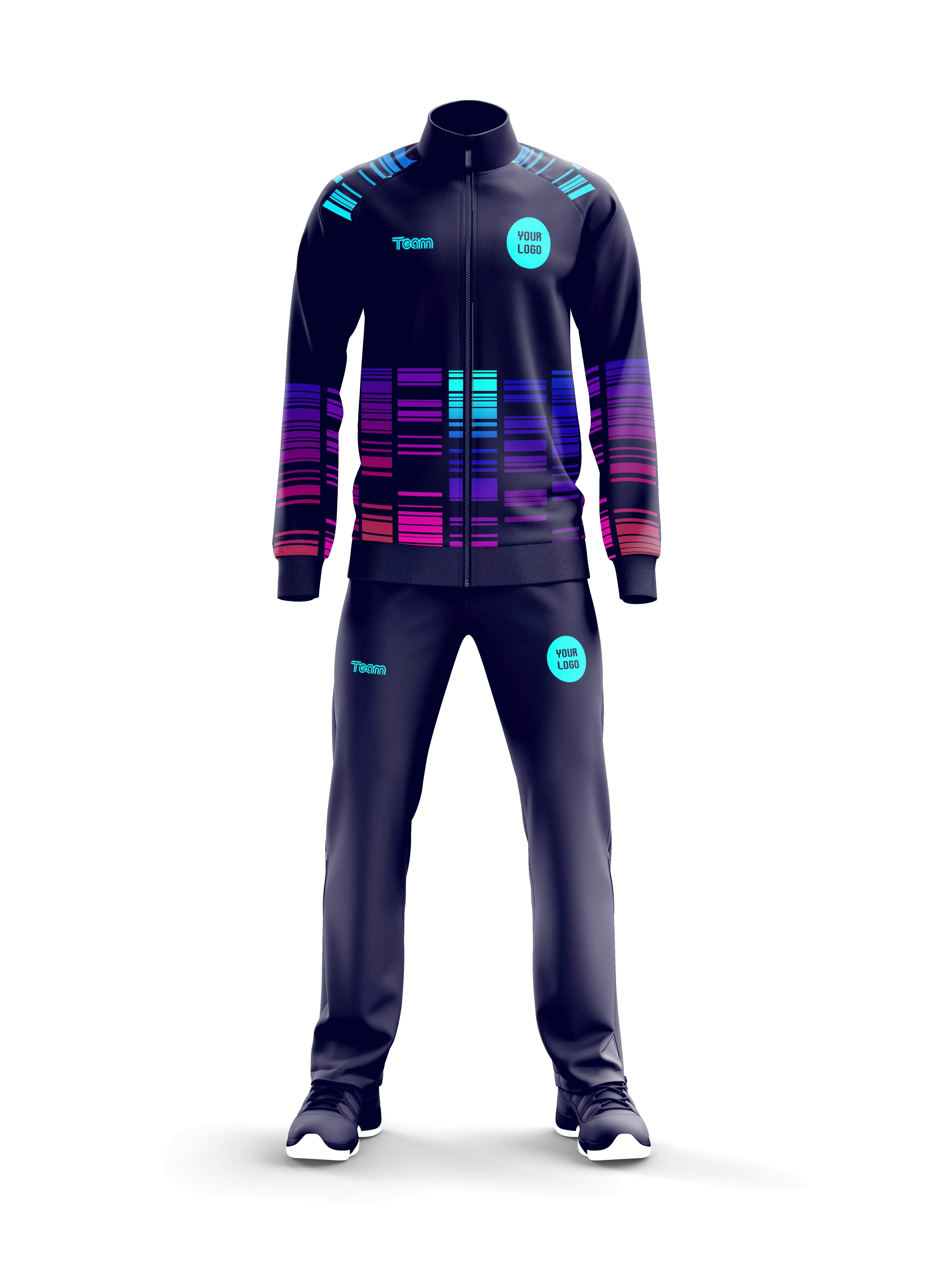 Trening prezentare 3D multicolor